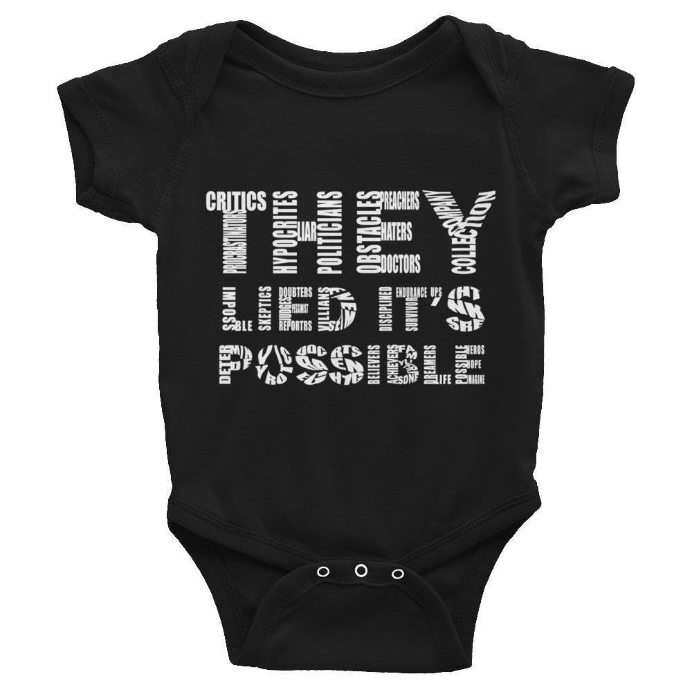 Baby They Lied It’s Possible Classic Onesie